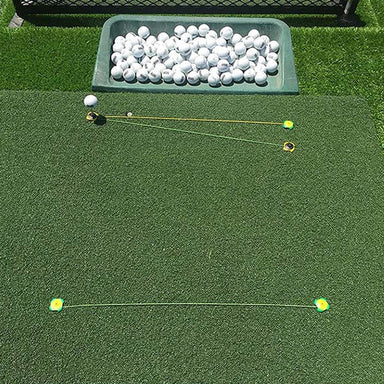 Spornia Sports Prostrike Commercial Golf Mat Top View