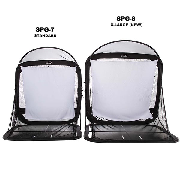 Spornia Sports SPG-8 Golf Practice Net® XL Edition Front View Comparison