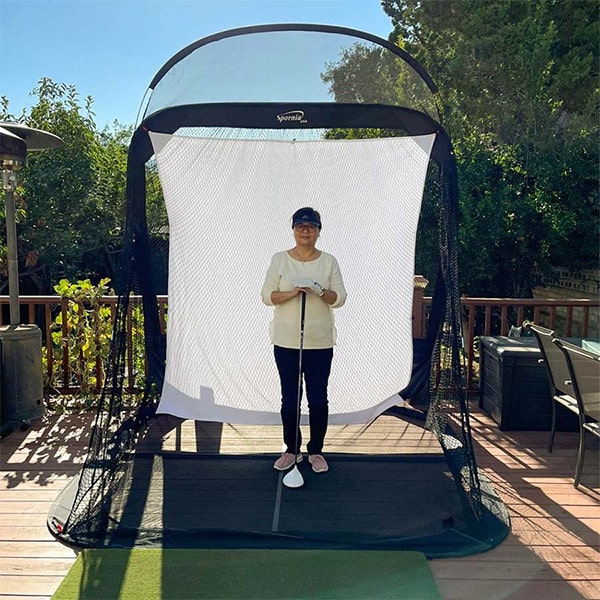 Spornia Sports SPG-8 Golf Practice Net® XL Edition Lifestyle
