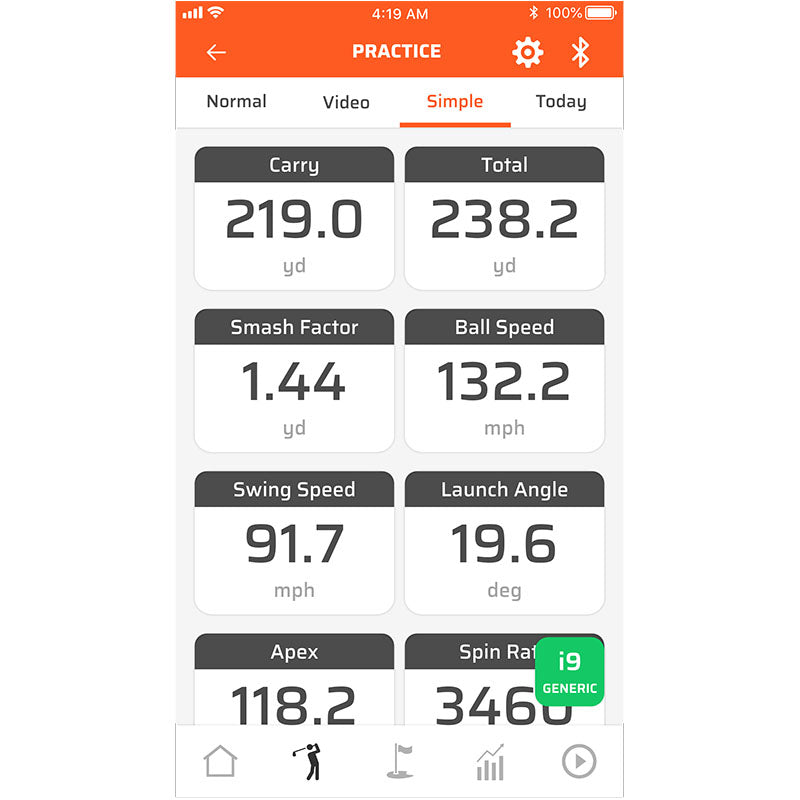 Voice Caddie Swing Caddie SC300i Launch Monitor Practice Simple