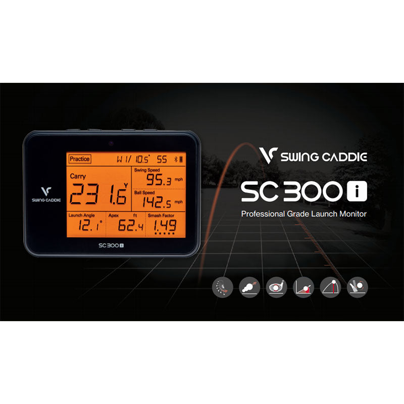 Voice Caddie Swing Caddie SC300i Launch Monitor Professional Grade