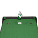 Big Moss Golf Competitor Pro TW 3' x 12' 6 Cups Putting Green Up Close Cups