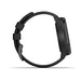 Garmin Approach® S42 - Gunmetal with Black Band Left Side View