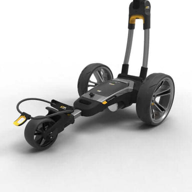 PowaKaddy Compact CT6 Electric Golf Cart Front Left Side view