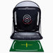 Spornia Sports Academy Commercial Golf Mat Front View Bundle