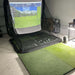 Spornia Sports Golf Simulator Target Sheet - White (3 Sizes) Lifestyle