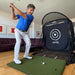 Spornia Sports Prostrike Commercial Golf Mat Lifestyle 1