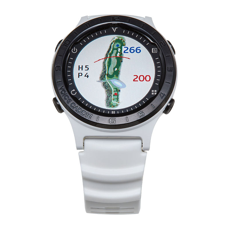 Voice Caddie A2 Hybrid Golf GPS Watch With Slope Front Hole View