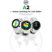 Voice Caddie A2 Hybrid Golf GPS Watch With Slope Full Color Touch