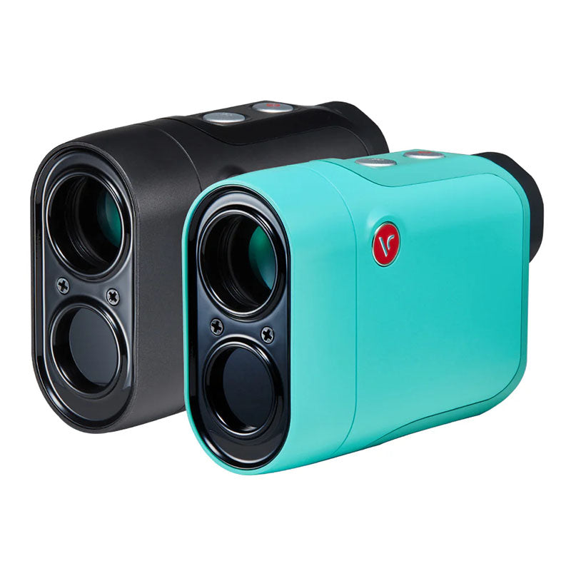 Voice Caddie EL1 Laser Rangefinder Angle View Black and Mint