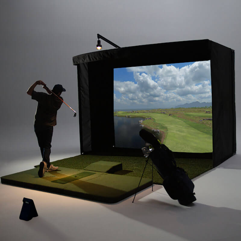 Voice Caddie SC4 Simulator + Launch Monitor Indoor Golf