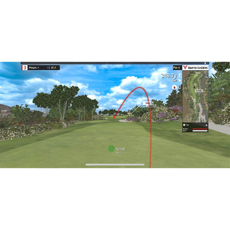 Voice Caddie SC4 Simulator + Launch Monitor Swing Rate