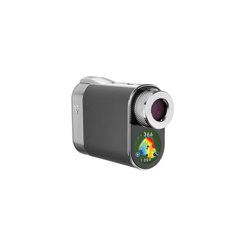 Voice Caddie SL3 Active Hybrid GPS Laser Rangefinder Corner View