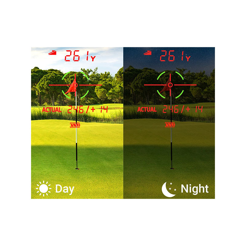 Voice Caddie TL1 Laser Rangefinder with Slope Night Day View 